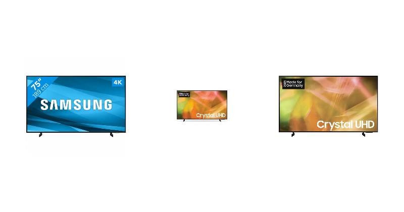 Preisvergleich: Samsung GU75AU8079U LED-Fernseher
